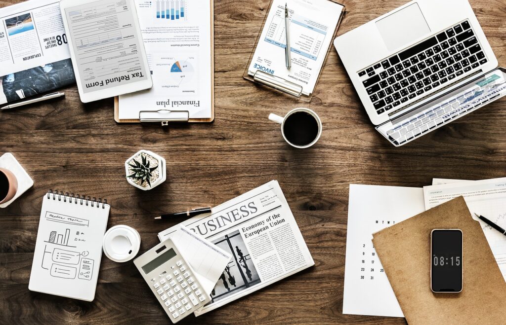 escritorio analisis financiero